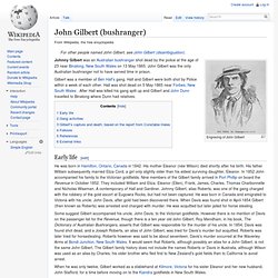 John Gilbert (bushranger)