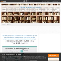 QA Training Classes - QA Training Classes