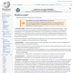 Business angel wikipedia