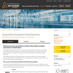 Automation Anywhere Server - The Leading Automation Software for business process automation, Windows and IT automation - Pentadactyl
