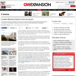 London Business School: éxito en exceso - Mi Carrera