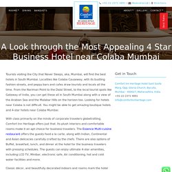 4 Star Business Hotel near Colaba Mumbai