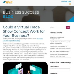 Could a Virtual Trade Show Concept Work for Your Business?