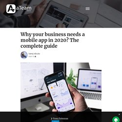 Do you needs a mobile app in 2020?