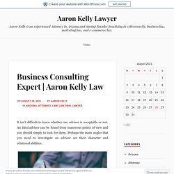 Aaron Kelly Law – Aaron Kelly Lawyer