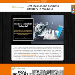 Local Online Business Directory in Malaysia