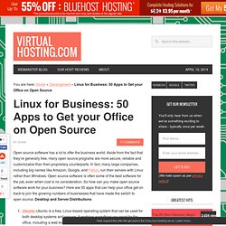 Virtual Hosting Blog » Linux for Business: 50 Apps to Get your O