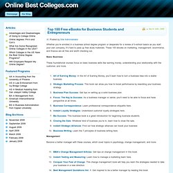 Top 100 Free eBooks for Business Students and Entrepreneurs