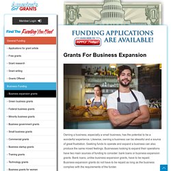 Business Expansion Grants – Government Grants for Business Expansion