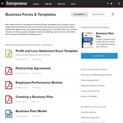 Business Forms and Templates