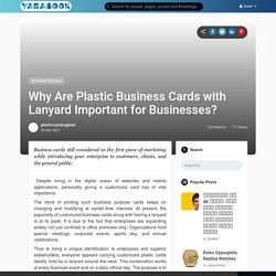 Buy Customised Plastic Cards - Customised Lanyard