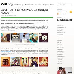 Does Your Business Need an Instagram Account?