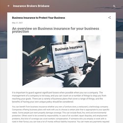 Business Insurance to Protect Your Business