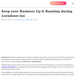 Keep your Business Up & Running during Lockdown too - Intuition SofTech Australia