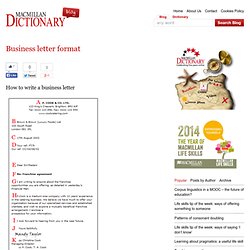 to write a business letter business letter the beginning a