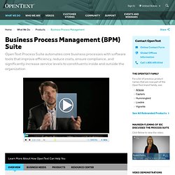 Business Process Management Suite