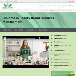 Diploma in Beauty Brand Business Management