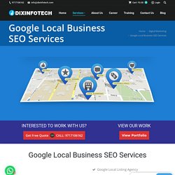 google digital marketing - dixinfotech