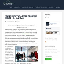 Build Business Image With Events