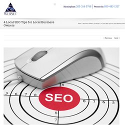 4 Local SEO Tips for Local Business Owners