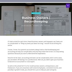 Recordkeeping - IOOGO - Blog