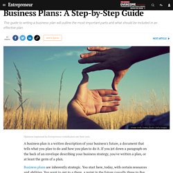 Business Plan - Step-by-Step Planning Templates