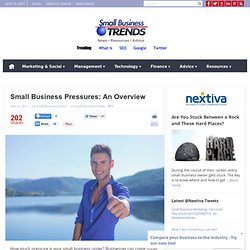 Small Business Pressures: An Overview