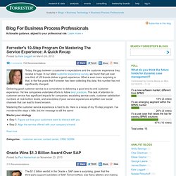 Business Process &amp; Applications Professionals - Forrester Blog