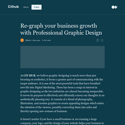Re-graph your business growth with Professional Graphic Design