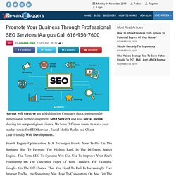 Promote Your Business through Professional SEO Services