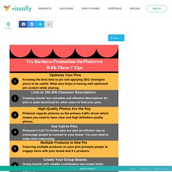 Try Business Promotion On Pinterest With These 7 Tips