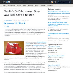 Netflix’s DVD business: Does Qwikster have a future?
