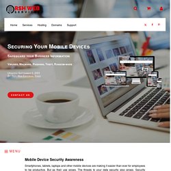Business Security - Secure Your Mobile Devices
