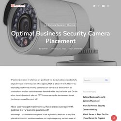 Optimal Business Security Camera Placement