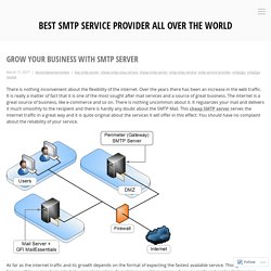 Grow Your Business with SMTP Server – Best SMTP Service Provider all over the world