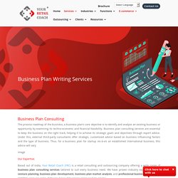 Business Plan Writing Services, Business Plan Consulting