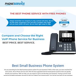 Internet Based Phone Systems