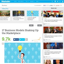 17 Unique Business Models Shaking Up the Marketplace