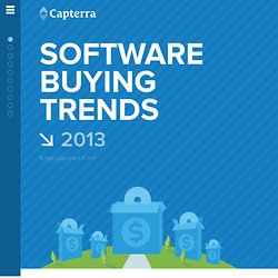Business Software Buying Trends 2013- Capterra Industry Survey