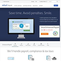 Quickbooks Payroll - Enhanced Payroll Software from Intuit