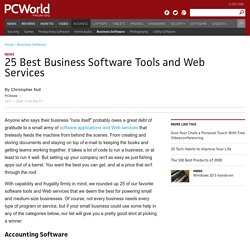 25 Best Business Software Tools and Web Services