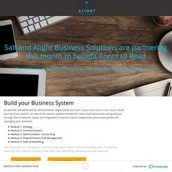 Salt and Alight Business Solutions partner for Room to Read