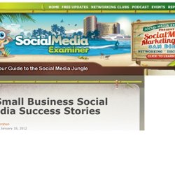 9 Small Business Social Media Success Stories