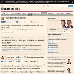 Business, finance, media and technology views from the Financial Times