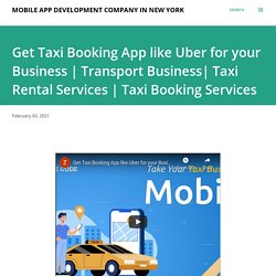 Get Taxi Booking App like Uber for your Business