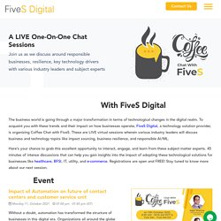 Online Virtual Coffee Chats with FiveS Digital