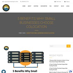 5 Benefits Why Small Businesses Choose Colocation-CentalOregon.Online