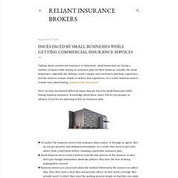 Commercial Insurance Edmonton