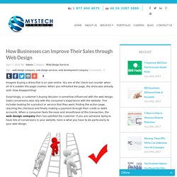 How Businesses can Improve Their Sales through Web Design
