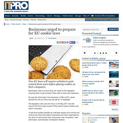 Businesses urged to prepare for EU cookie laws